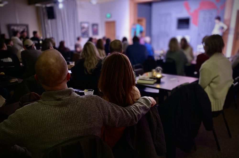 Social spots from Crawlspace Comedy Theatre