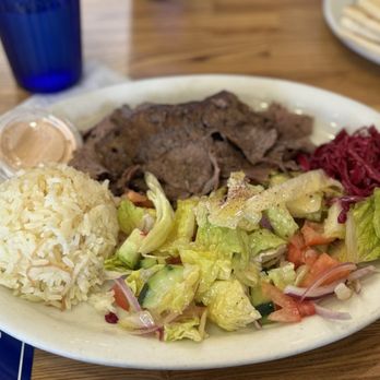 Mediterranean Kebab - Lamb and Beef Gyros Plate - Turkish Near Me - Burlingame, California Mediterranean Kebab - Lamb and Beef Gyros Plate - Turkish Near Me - Burlingame, California