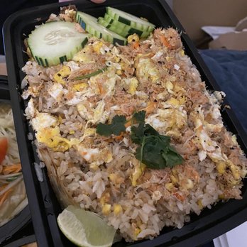 La Moon Thai Eatery - Crab Fried Rice - Thai Near Me - San Diego, California