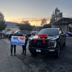Sager Ford - Congratulations to some of our local customers December 2023!!!