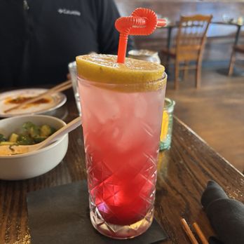 Kore - Non-Alcoholic Drink: Hibiscus Spritz - Asian Fusion Near Me - Nashville, Tennessee