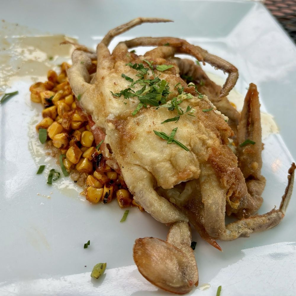Bistro La Source - Soft Shell Crab - French Near Me - Jersey City, New Jersey