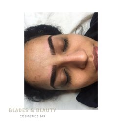 Blades & Beauty Cosmetics Bar - Full Microblading and Shading