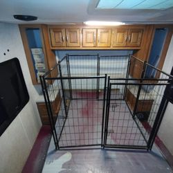 Best Friends and Hens - Our back kennel