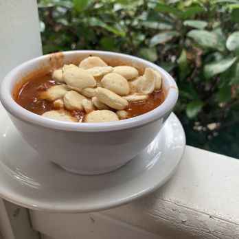 Key Largo Conch House - The conch soup. Five Star! The perfect amount of seasoning!! - Seafood Near Me - Key Largo, Florida Key Largo Conch House - The conch soup. Five Star! The perfect amount of seasoning!! - Seafood Near Me - Key Largo, Florida