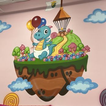 Kids Empire Johnstown - Fun mural above the toddler area! - Indoor Playcenter Near Me - Johnstown, Colorado Kids Empire Johnstown - Fun mural above the toddler area! - Indoor Playcenter Near Me - Johnstown, Colorado