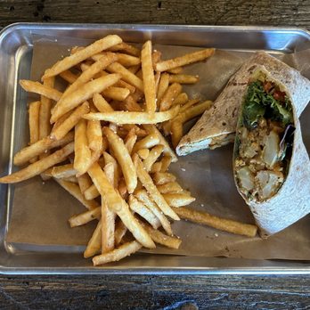 Roughtail Brewing - Fried Cauliflower Wrap - Brewpubs Near Me - Oklahoma City, Oklahoma