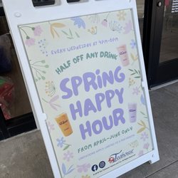 The Teahouse - Spring Happy Hour, Wednesdays
