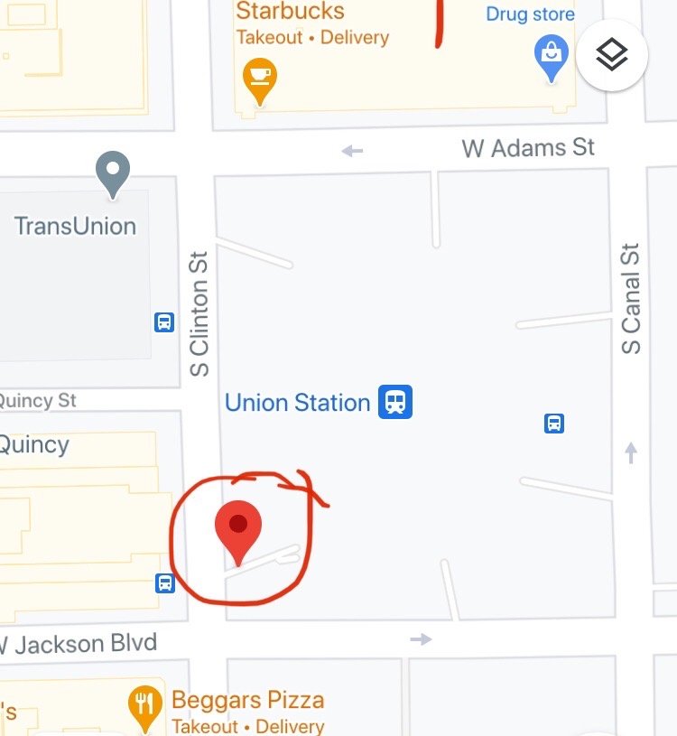 AMTRAK EXPRESS SHIPPING Updated July 2024 225 S Canal St, Chicago