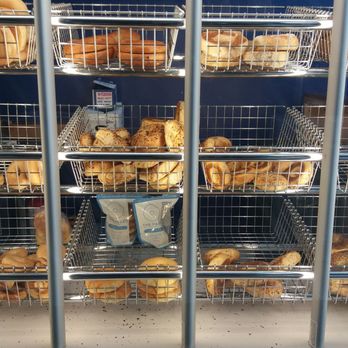 Queens Bagels & Delicatessen - Fresh --- and I wanted to take them all home.. - Bagels Near Me - Forest Hills, New York