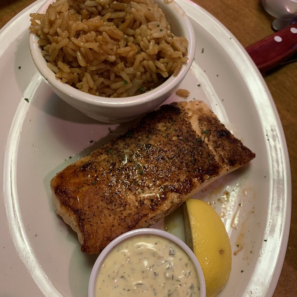 Texas Roadhouse - 8 oz grilled salmon - American Near Me - Billings, Montana Texas Roadhouse - 8 oz grilled salmon - American Near Me - Billings, Montana
