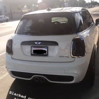 Winning Window Tints - After: Top and bottom lights - Car Window Tinting Near Me - Compton, California