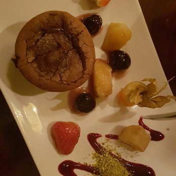 De Reiger - The chocolate soufflet was nice. I'm not a big fan of soufflet but this one was good. It's quite a small portion though (9.50€) - Gastropubs Near Me - Amsterdam, New Hampshire