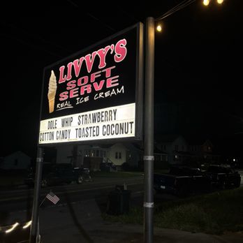 Livvy's - Livvy's Sign - Ice Cream & Frozen Yogurt Near Me - Cresaptown, Maryland Livvy's - Livvy's Sign - Ice Cream & Frozen Yogurt Near Me - Cresaptown, Maryland
