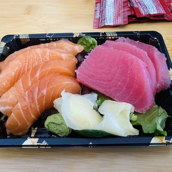 Sushi Time - B24 Salmon and Tuna sashimi (7pc) - Japanese Near Me - Torrance, California