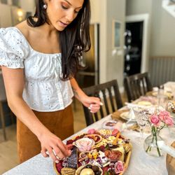 Honey & Olive - Owner, Faith Carter - Valentine's Day Soirée board