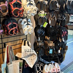 Flip flops and bags