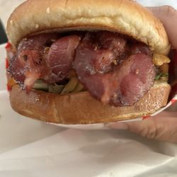 Best Burger Drive-In - Double Bacon burger (#12).. so delicious!
