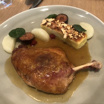 Knife Pleat - duck leg confit - French Near Me - Costa Mesa, California