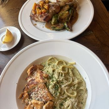 Balcony One - The pork chop was so juicy and delicious, and their poblano chicken alfredo was an amazing special (and not too spicy at all) - Cocktail Bars Near Me - Virgin, Utah