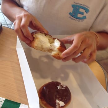 Krispy Kreme - New donut from the manager :) lots of creme!! - Donuts Near Me - Knoxville, Tennessee Krispy Kreme - New donut from the manager :) lots of creme!! - Donuts Near Me - Knoxville, Tennessee