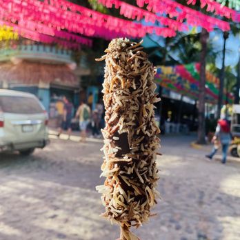 ChocoBanana - Chocolate banana with coconut flakes - American Near Me - Sayulita, NAY