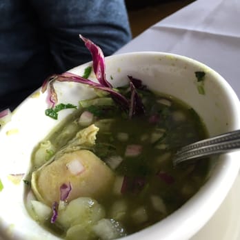 La Palapa - Oh... Forgot to mention the POSOLE Soup..the green .. It's a MUST. - Seafood Near Me - Los Osos, California La Palapa - Oh... Forgot to mention the POSOLE Soup..the green .. It's a MUST. - Seafood Near Me - Los Osos, California