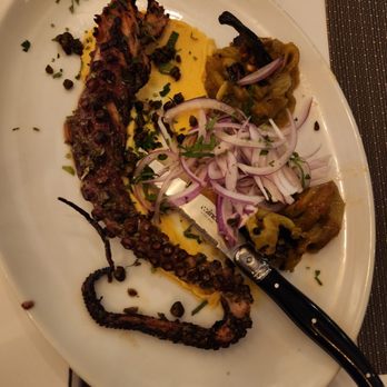 Nisi Estiatorio - Appetizer, grilled octopus - Greek Near Me - Astoria, New York