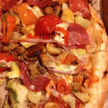 MOD Pizza - MEGA DOUGH 11'' THICK CRUST PACKED WITH EXTRA TOPPINGS AND HOT BUFFALO FINISHING SAUCE - Pizza Near Me - Sierra Vista, Arizona MOD Pizza - MEGA DOUGH 11'' THICK CRUST PACKED WITH EXTRA TOPPINGS AND HOT BUFFALO FINISHING SAUCE - Pizza Near Me - Sierra Vista, Arizona