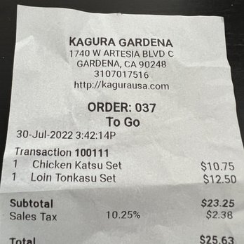 Kagura Gardena - Good deals!! - Japanese Near Me - Gardena, California