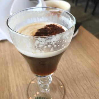 The Bindery - Irish coffee - Very small and not warm! - New American Near Me - Denver, Colorado The Bindery - Irish coffee - Very small and not warm! - New American Near Me - Denver, Colorado