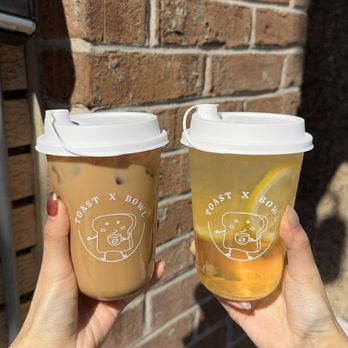 Toast x Bowl - tiramisu latte, osmanthus oolong lemon tea - Sandwiches Near Me - Hoboken, New Jersey Toast x Bowl - tiramisu latte, osmanthus oolong lemon tea - Sandwiches Near Me - Hoboken, New Jersey