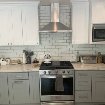 Four Seasons Builders - 2-tone cabinets was his suggestion. Looks great - General Contractors Near Me - Burbank, California