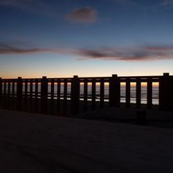 P19 - Blick von der Terrasse aus abendliche Meer
