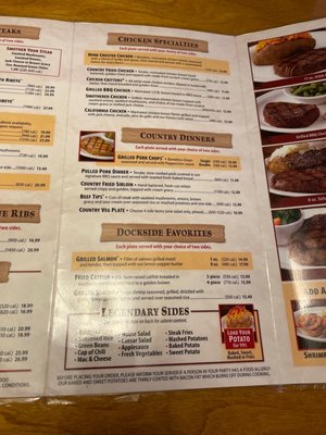 Menu photo 4 Texas Roadhouse Gilbert, AZ