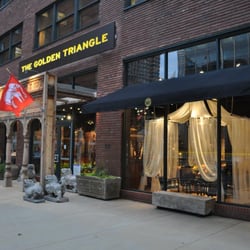 The Golden Triangle - Clark Street facade.
