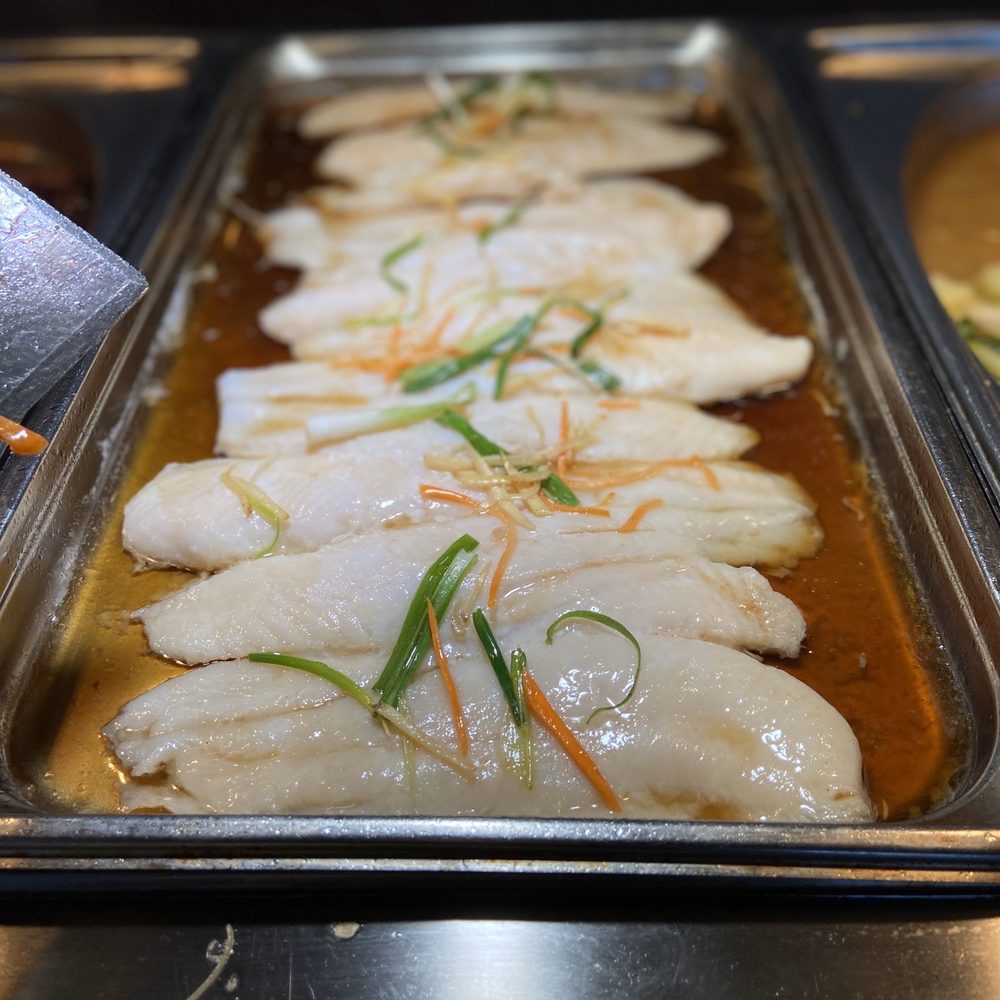 Golden Panda Buffet - Freshly Steamed Fish - delicious! 清蒸鮮魚片 - Buffets Near Me - Baldwin Park, California Golden Panda Buffet - Freshly Steamed Fish - delicious! 清蒸鮮魚片 - Buffets Near Me - Baldwin Park, California