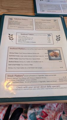 Menu photo 3 Rusty Pelican Long Beach, MS