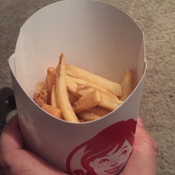 Wendy's - A "large" fry...