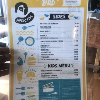 Hawking Bird - Menu - Asian Fusion Near Me - Oakland, California Hawking Bird - Menu - Asian Fusion Near Me - Oakland, California