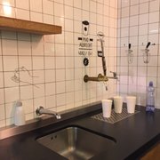 Photo of Naše maso - Prague, Czech Republic. Adult drinking fountain (puts out beer)!