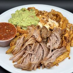 Adelita's Taqueria Restaurant & Bar - Chorrillana with Carnitas