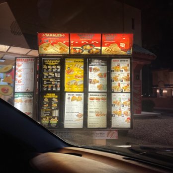 Del Taco - menus on the side of the building - Mexican Near Me - Glendale, Arizona Del Taco - menus on the side of the building - Mexican Near Me - Glendale, Arizona