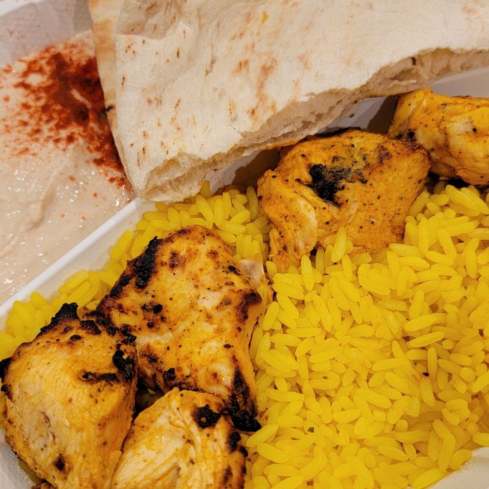 Chicken kabob. It was so very mediocre Chicken kabob. It was so very mediocre
