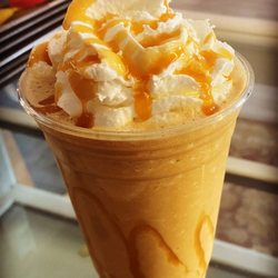 Auntie’s Coffeehouse and Bakery - Carmel Iced Latte