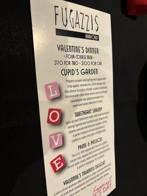 Menu photo 4 Fugazzis Hanford, CA