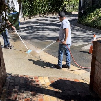 Mainline Plumbing & Rooter - That's Cesar, the owner, with the broom! - Plumbing Near Me - Studio City, California