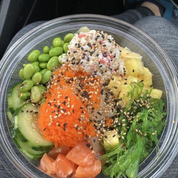 Koibito Poke - Arcadia - Small poke bowl with salmon and yellowtail - Hawaiian Near Me - Phoenix, Arizona Koibito Poke - Arcadia - Small poke bowl with salmon and yellowtail - Hawaiian Near Me - Phoenix, Arizona