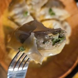 While in Kathmandu - Inside the chicken momo