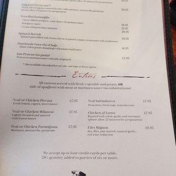 Ristorante Machiavelli - Menu 2of3 (12/23/23) - Pizza Near Me - Edmonds, Washington